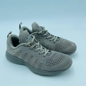 APL Techloom Pro Athletic Flyknit Sneakers In Tundra Ivory